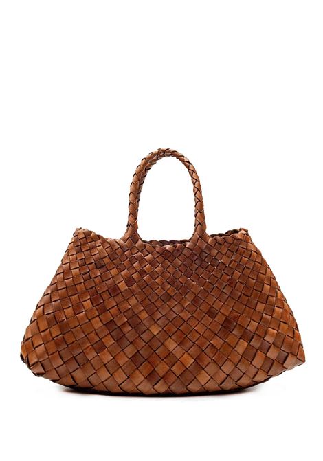 borsa santa croce small donna tan DRAGON DIFFUSION | DGW58893TAN